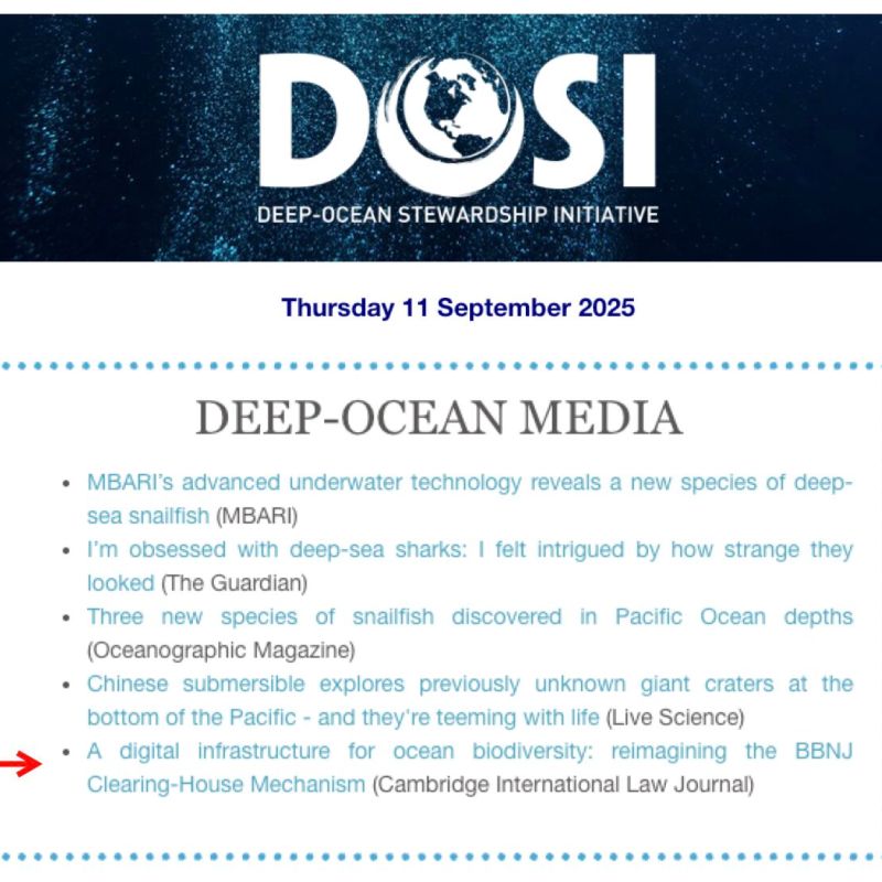 BBNJ Cambridge Blogpost shared by&nbsp;DOSI