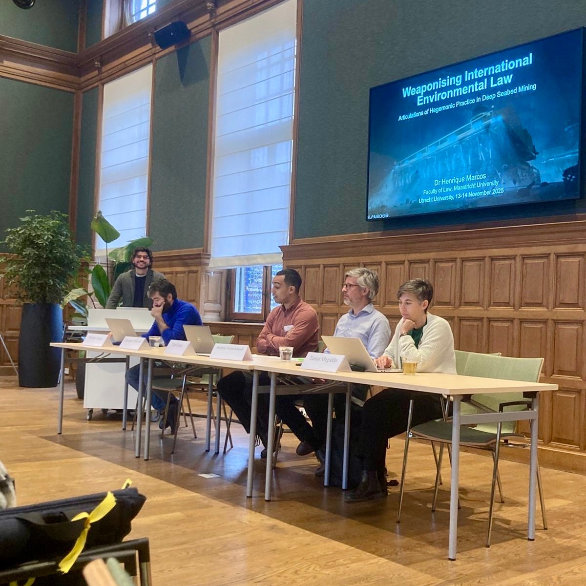 Weaponising International Environmental Law: Presenting at Utrecht University (November&nbsp;2025)